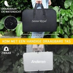 Saveur Royal® 35-delige Barbecue Gereedschapset In Roestvrij Staal - BBQ Grill Set Met Draagtas - Barbecuegerei-sets - Barbecue Accessoires Gereedschap - 35-delig 28 Saveur Royal® 35-delige Barbecue Gereedschapset In Roestvrij Staal - BBQ Grill Set Met Draagtas - Barbecuegerei-sets - Barbecue Accessoires Gereedschap - 35-delig -The Bastard Winkel 1200x1200 777