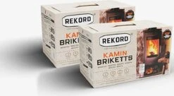 Bruinkoolbriket 10 Kg REKORD- Briketten - Brandhout-briketten Geperst -houtkachel 10kg - 18stk -The Bastard Winkel 1200x660