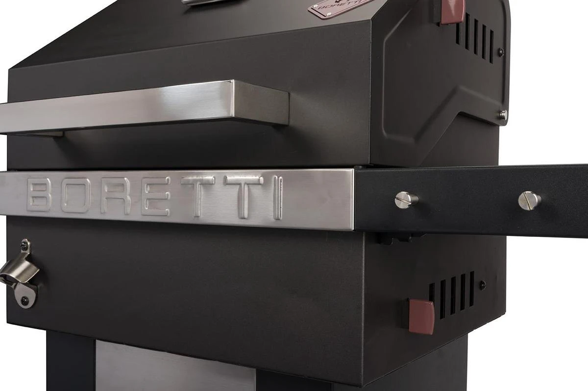 Boretti Totti Houtskoolbarbecue - 60 X 111 Cm - Antraciet 6 Boretti Totti Houtskoolbarbecue - 60 X 111 Cm - Antraciet - Afbeelding 4