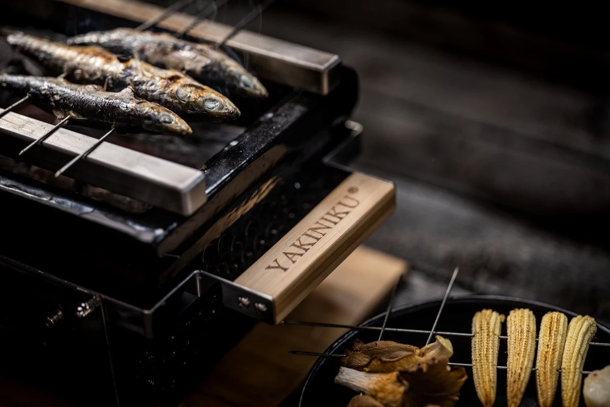 YAKINIKU Rechthoekige Shichirin | Konro- & Yakitori Grill 14 YAKINIKU Rechthoekige Shichirin | Konro- & Yakitori Grill - Afbeelding 12