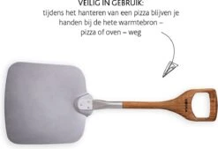 Boska Pizzaschep Barbecue - Kort Handvat - Stabiel - Aluminium - Eikenhout - BBQ Accessoires -The Bastard Winkel 1200x820