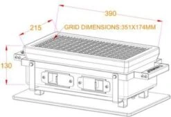 YAKINIKU Rechthoekige Shichirin | Konro- & Yakitori Grill 30 YAKINIKU Rechthoekige Shichirin | Konro- & Yakitori Grill -The Bastard Winkel 1200x821 1