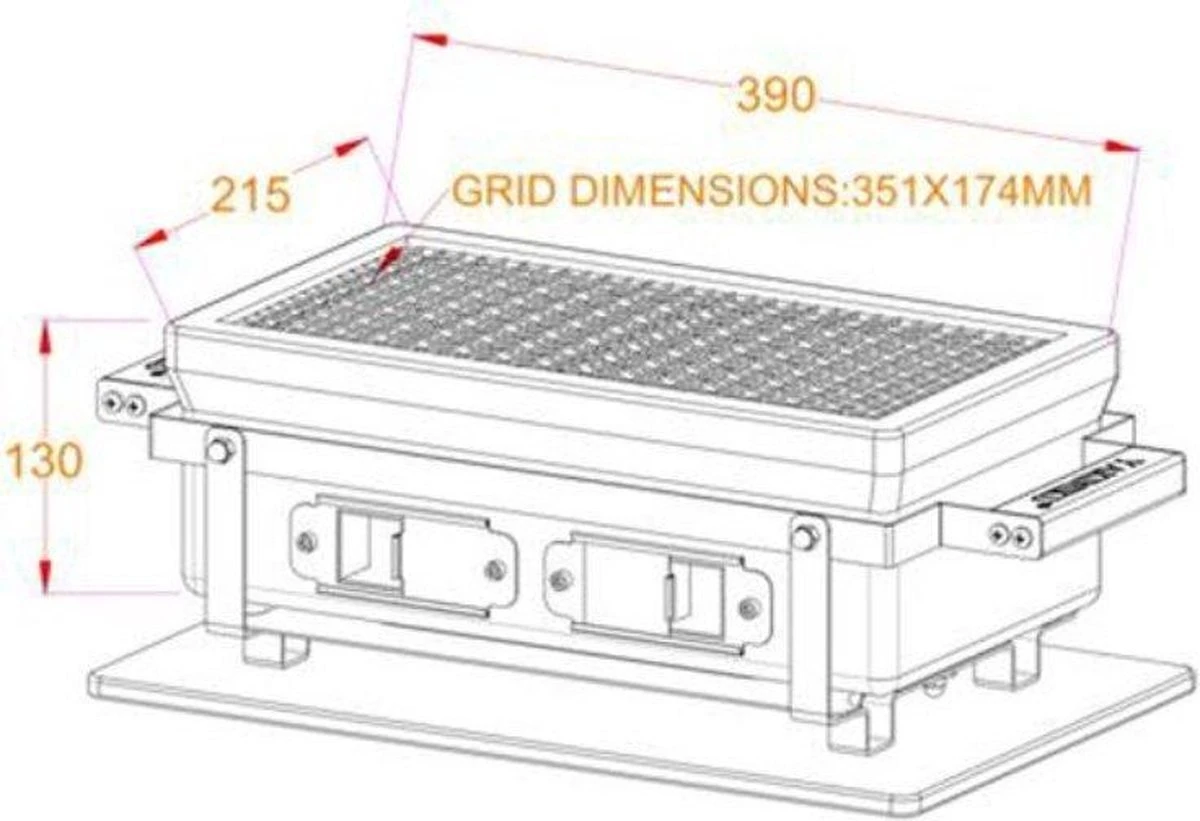 YAKINIKU Rechthoekige Shichirin | Konro- & Yakitori Grill 11 YAKINIKU Rechthoekige Shichirin | Konro- & Yakitori Grill - Afbeelding 9