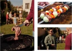 BBQ Accesoires Set Met Thermometer, Handschoenen, Bbq Tang, Bbq Borstel Van Zedar -The Bastard Winkel 1200x856