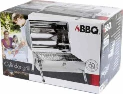 BBQ Collection Houtskoolbarbecue - Cilinder - Chroom -The Bastard Winkel 1200x925