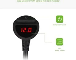 WiseGoods - Premium Auto Sigarettenaansteker Splitter - 4 Poorten USB - Autolader USB - Autolader Splitter - 12V Splitter -The Bastard Winkel 1200x944 3