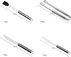 Sens Design BBQ Accesoires - 18 Delig - BBQ Gereedschapset Koffer -The Bastard Winkel 1200x969 1