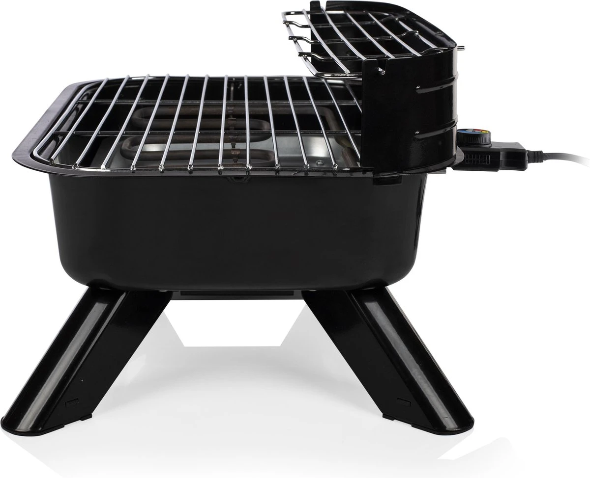 Princess 112252 Hybride Barbecue – Elektrische BBQ - Tafelmodel - 2000W - 44x 29cm - Gebruik Elektrisch Of Met Kolen 15 Princess 112252 Hybride Barbecue – Elektrische BBQ - Tafelmodel - 2000W - 44x 29cm - Gebruik Elektrisch Of Met Kolen - Afbeelding 13