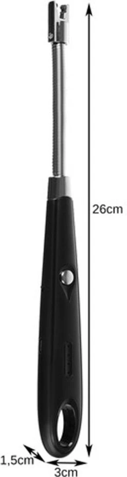 Flexibele Aansteker - USB Oplaadbaar - Keuken - BBQ - Kaars - Zwart 5 Flexibele Aansteker - USB Oplaadbaar - Keuken - BBQ - Kaars - Zwart -The Bastard Winkel 319x1200