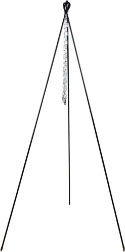 Esschert Design - Driepoot Met Ketting - Haardvuur Accessoires - Staal - Zwart -The Bastard Winkel 596x1200