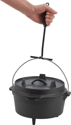 Dutch Oven Enkhuizen Met Deksel Gietijzer Zwart 4,2 L -The Bastard Winkel 684x1200 1
