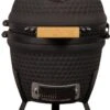 Patton Kamado Grill 13" - Keramisch - Kookoppervlak Ø 28 - Mat Zwart -The Bastard Winkel 736x1200