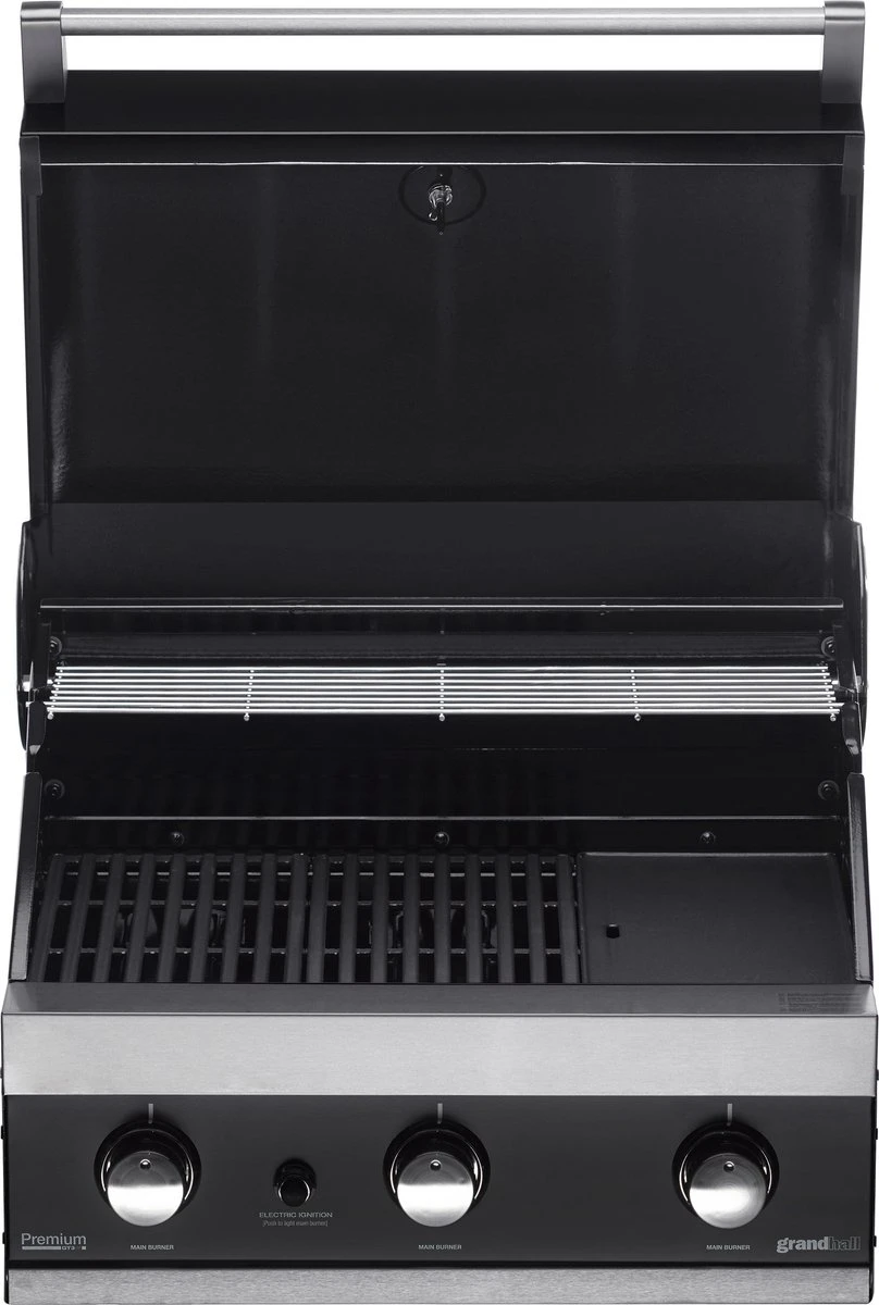 Grandhall Premium G3 Inbouw Bbq - Met Gasdrukregelaar 6 Grandhall Premium G3 Inbouw Bbq - Met Gasdrukregelaar - Afbeelding 4