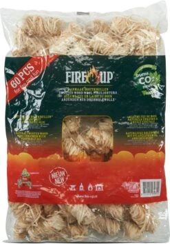 Fire-Up Aanmaak Houtkrullen - 2 Zakken Van 60 Stuks - (120 Stuks!) -The Bastard Winkel 837x1200 1