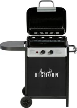 Bighorn Gasbarbecue En Grill – 2 Branders – Zwart -The Bastard Winkel 851x1200