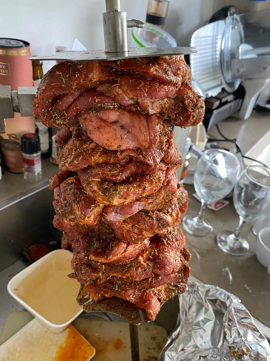 BBQ Rotisserie Kebab Spiezen Set (universele Set Geschikt Voor De Meeste Rotisseries / BBQ Spitten) 15 BBQ Rotisserie Kebab Spiezen Set (universele Set Geschikt Voor De Meeste Rotisseries / BBQ Spitten) - Afbeelding 14