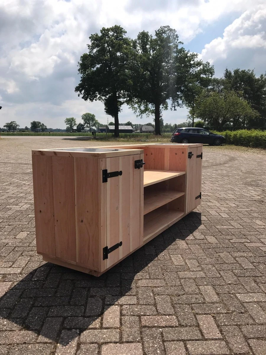 Buitenkeuken 'Schroef' | BBQ Ombouw | Buiten Koken 6 Buitenkeuken 'Schroef' | BBQ Ombouw | Buiten Koken - Afbeelding 4