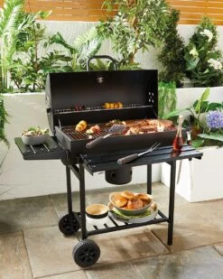 Topline Oil Drum Houtskool Barbecue BBQ