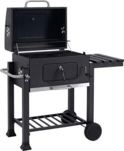 Tepro Toronto Click Barbecue Bbq Houtskool - Grilloppervlak (LxB) 56 X 42 Cm - Met Thermometer In De Deksel - RVS - Houtskoolbarbecue -The Bastard Winkel 980x1200 1